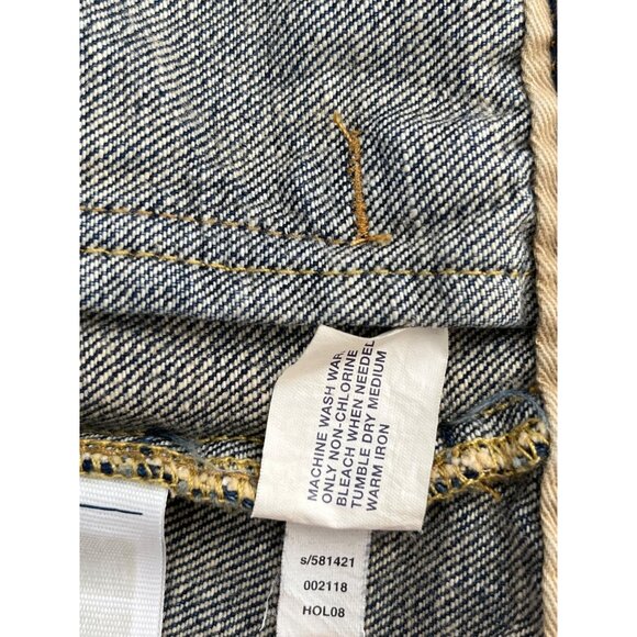 SIZE 8 Gap Kids Boys Girls Snap Front Denim Trucker Jacket - Picture 7 of 8